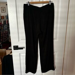 Black Silk Pants- AYR The Salon Pant